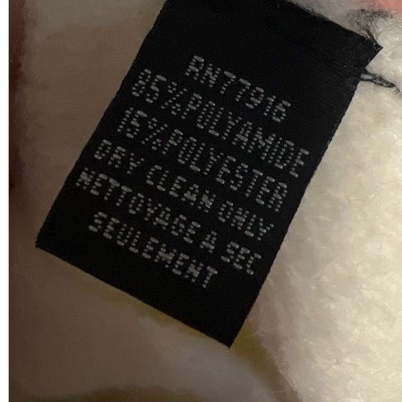 Anthropologie Leopard Print Open Front Sweater - Cream and Pink - Picture 3 of 4